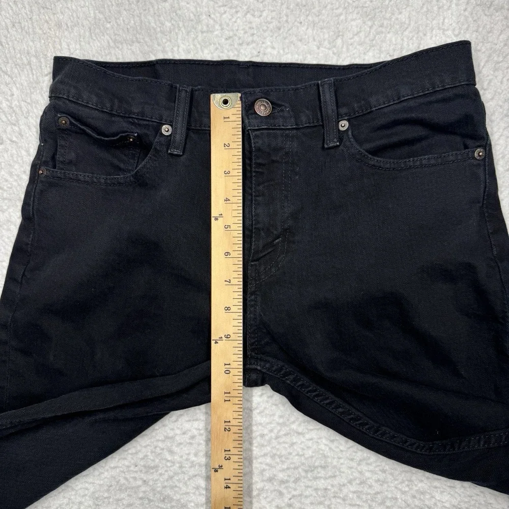 Levi's 511 Jeans Black Denim Slim Fit Straight Leg Stretch 5-Pocket Men's 32x30